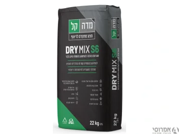 מדה קל - מצע מתקדם לריצוף-מתאים לחדרים רטובים וכתשתית לחימום תת-רצפתי [שק 22 ק"ג=75 ליטר]