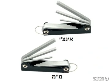 קיט מפתחות אלן מקצועי PROXEN – כולל מידות מ"מ ואינצ'י