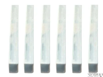6 חתיכות של 1 מטר - עובי 1.5 פרופיל 20X20