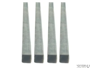 4 חתיכות של 1.5 מטר - עובי 1.5 פרופיל 25X25