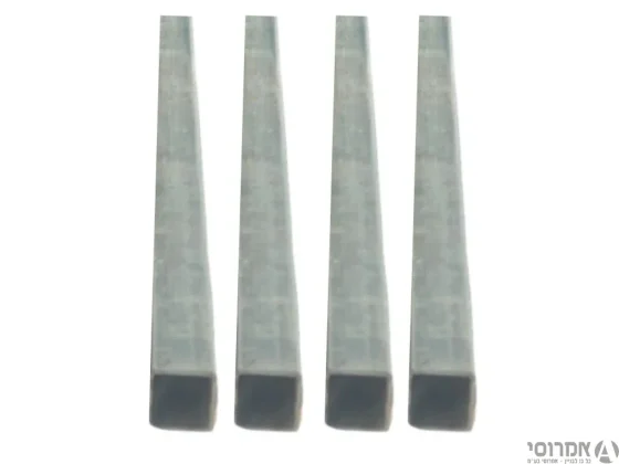 4 חתיכות של 1.5 מטר - עובי 1.5 פרופיל 25X25