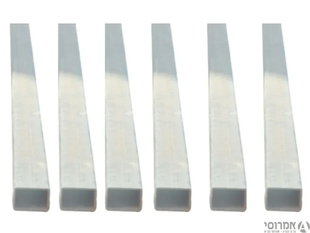 6 חתיכות של 1 מטר - עובי 1.5 פרופיל  30X20