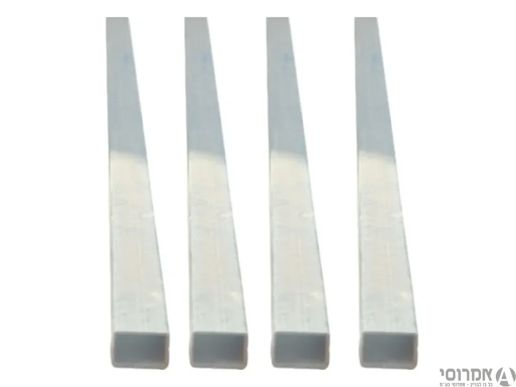 4 חתיכות של 1.5 מטר - עובי 2 פרופיל 30X20