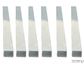6 חתיכות של 1 מטר - עובי 2 פרופיל 30X20