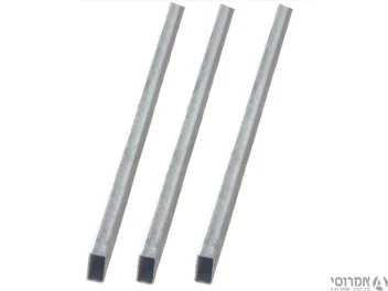 3 חתיכות של 2 מטר - עובי 1.5 פרופיל 40X20