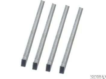 4 חתיכות של 1.5 מטר - עובי 1.5 פרופיל 40X20