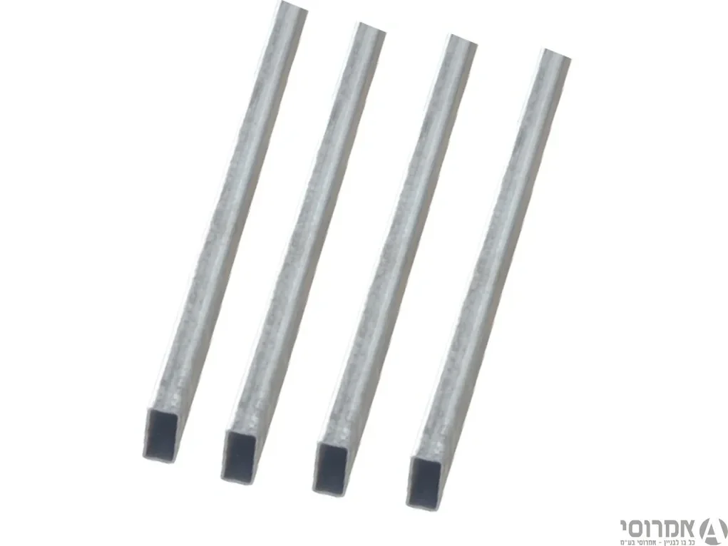 4 חתיכות של 1.5 מטר - עובי 2 פרופיל 40X20