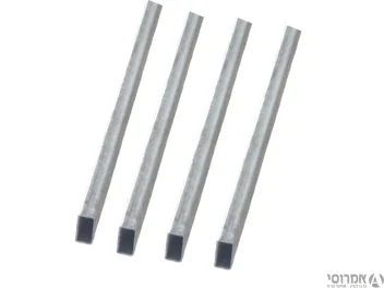 4 חתיכות של 1.5 מטר - עובי 2 פרופיל 40X20