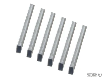 6 חתיכות של 1 מטר - עובי 2 פרופיל 40X20