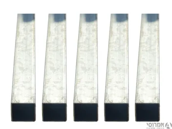 5 חתיכות של 1.2 מטר - עובי 2 פרופיל 50X50
