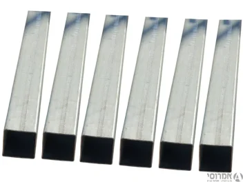 6 חתיכות של 1 מטר - עובי 2 פרופיל 60X60