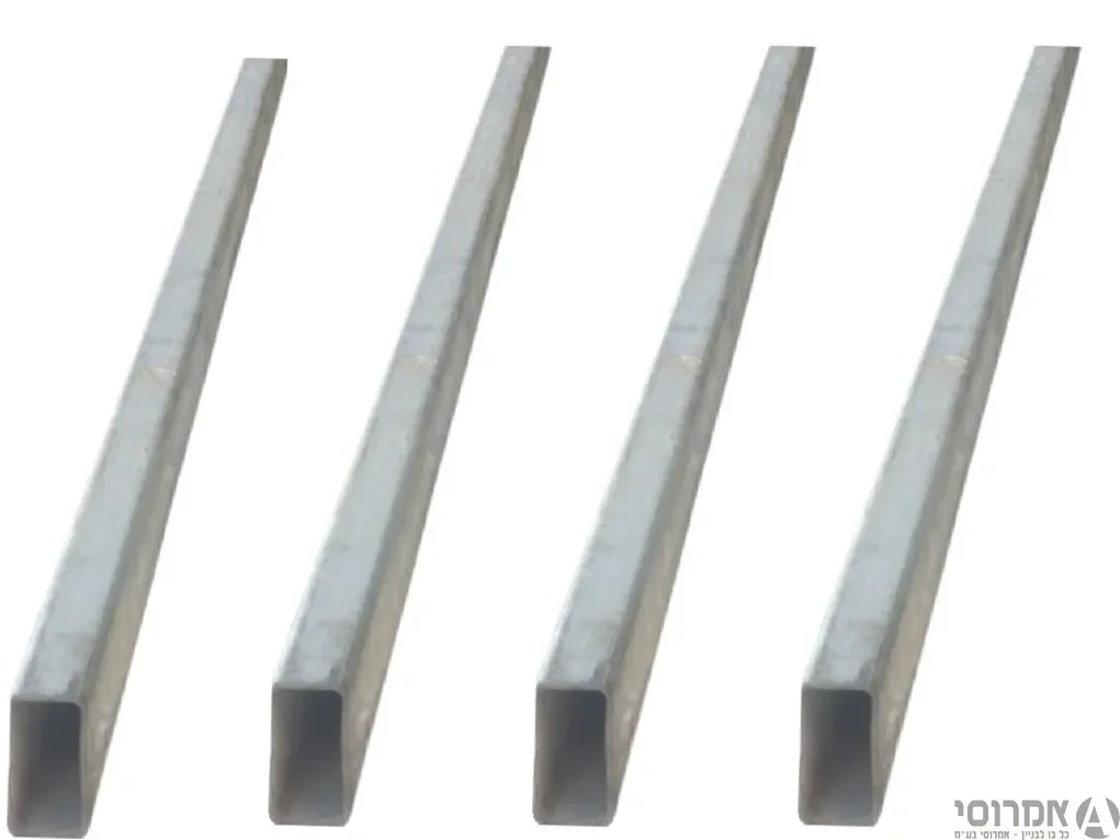 4 חתיכות של 1.5 מטר - עובי 2 פרופיל 60X40