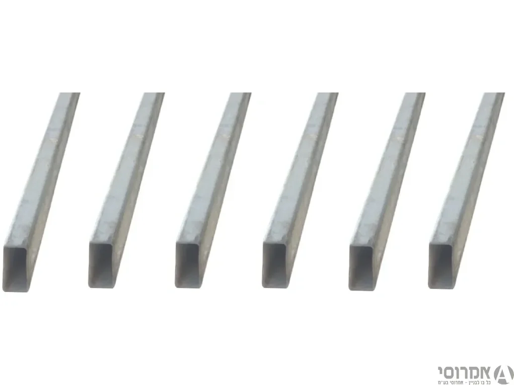 6 חתיכות של 1 מטר - עובי 2.9 פרופיל 60X40