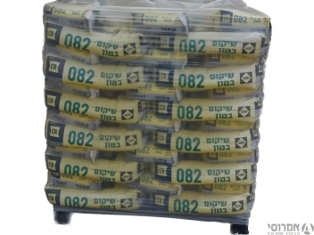 מארז משטח שלם [84 יחידות] שק שיקום בטון CR 082 תרמוקיר [25 ק"ג]