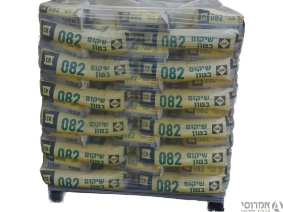 מארז משטח שלם [84 יחידות] שק שיקום בטון CR 082 תרמוקיר [25 ק"ג]
