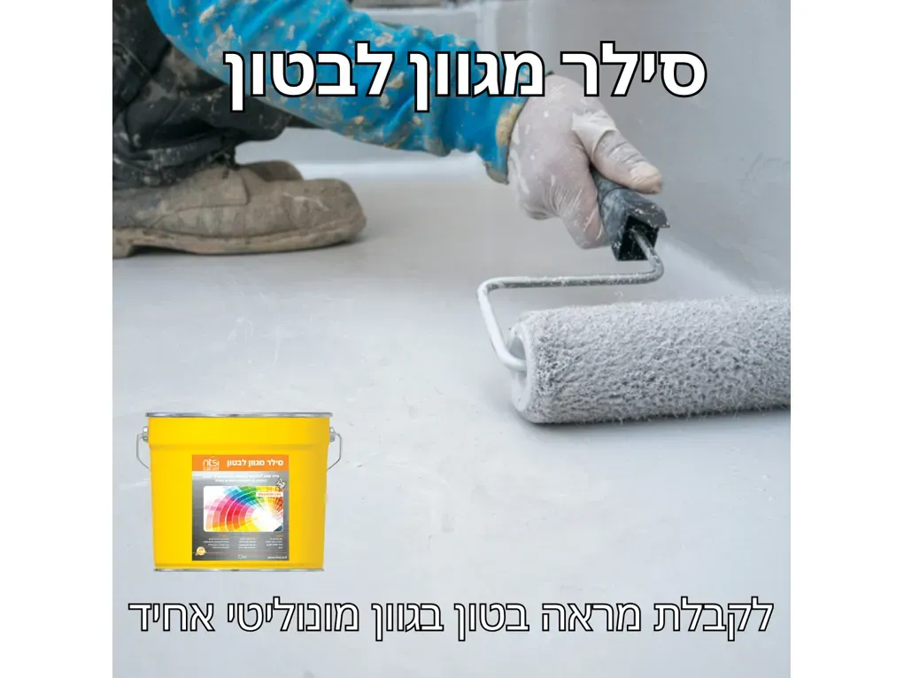סילר מגוון לבטון [12.5 ק"ג] -אן.טי