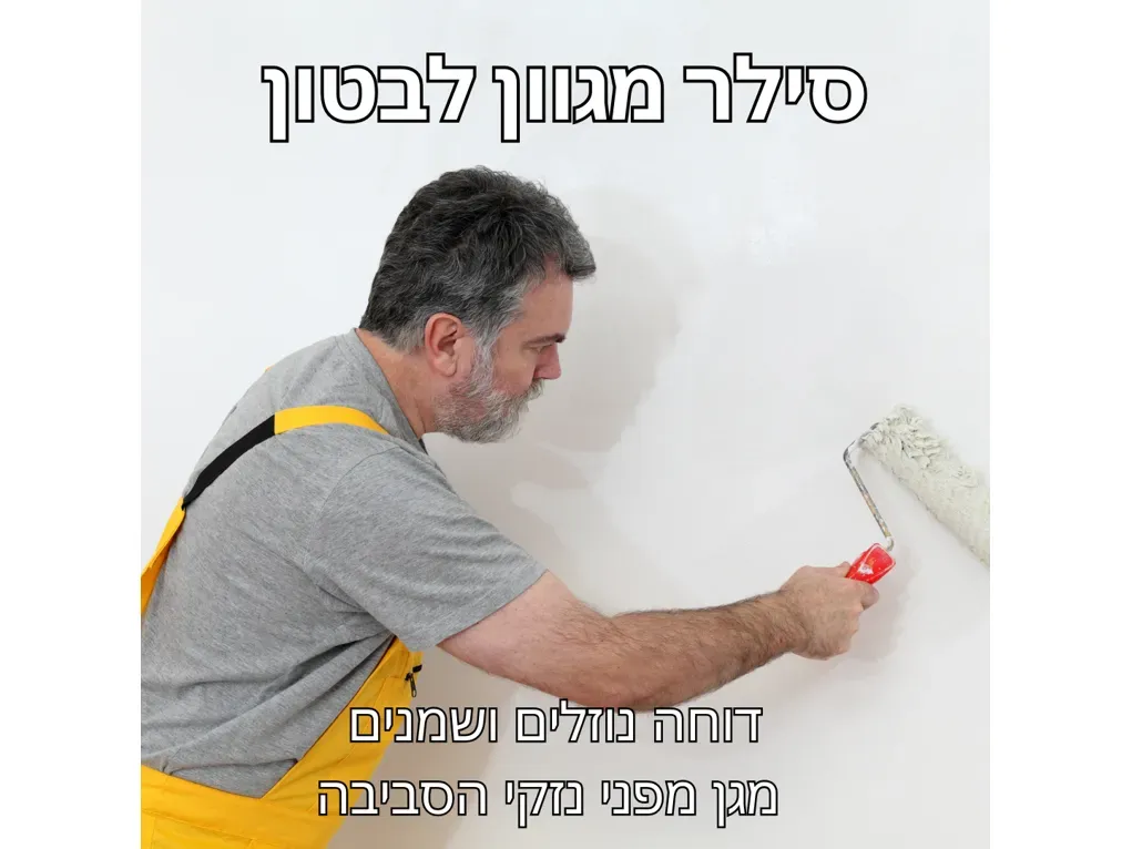 סילר מגוון לבטון [12.5 ק"ג] -אן.טי