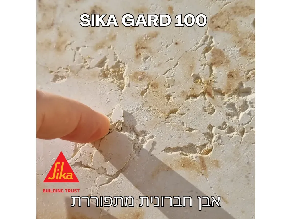 סיקה גארד 100 לשיקום אבן מבית NTSI [גלון]