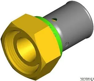 מחבר רקורד R תואם לחיצה