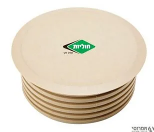 מכסה עגול מוגבה פלסטיק