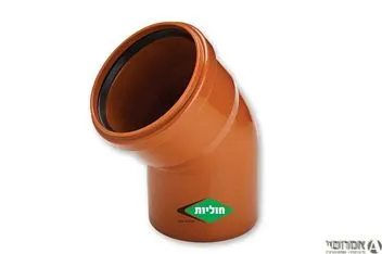 ברך ביוב חוליות 45 מעלות