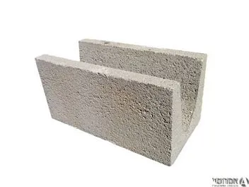 בלוק שוקת 40*20*20 U (במשטח 75 יח')