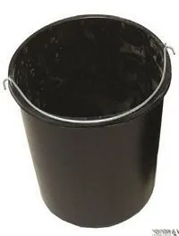 דלי עבודה שחור 10 ליטר