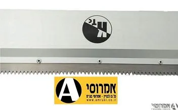  סרגל טיח אלומיניום משונן ליישור טיח 100 ס"מ