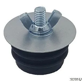 פקק מתכת לסתימת צינור ביוב
