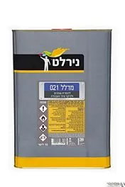 מדלל טינר 021  [פח 15 ליטר] נירלט כולל היטל בלו
