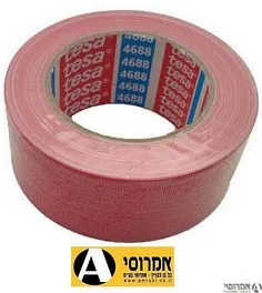 סרט בד חבלה 2*25 מטר אדום - טסה