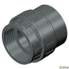 רקורד גומי הברגה ק."3/4 -פלסאון