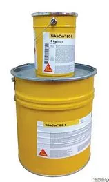 סיקה קור EG-5 דו רכיבי פוליאוריתן עליון בגוון RAL [פח 10 ק"ג]-צבע עליון לצביעת  מתכת ובטון