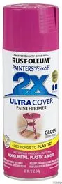 ספריי צבע 2X - ורוד מבריק - GLOSS BERRY PINK 334025 אלרם
