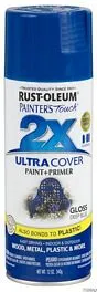 ספריי צבע 2X - כחול עמוק מבריק - GLOSS DEEP BLUE 334032 אלרם