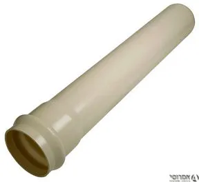צינור מרים לבן P.V.C ק.110 דרג 8 [יח' 5.6 מ']