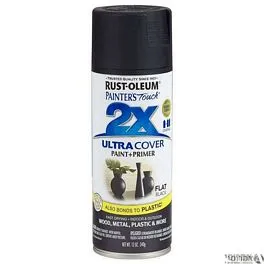 ספריי צבע שחור מט 304012 FLAT BLACK אלרם