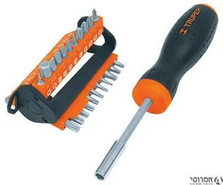 מברגון ידני עם 33 ביטים TRUPER Cr.V
