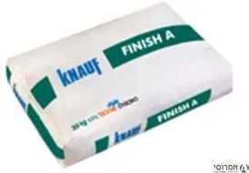 שפכטל FINISH A על בסיס גבס איכותי במיוחד המעניק גימור מושלם (20 ק"ג)