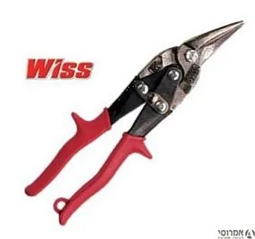 מספרי פח שמאל אדום - WISS