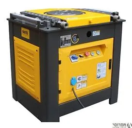 מכונת כיפוף ברזל חשמלית GUTTE עד 40 מ"מ - תלת פאזי -שנה אחריות