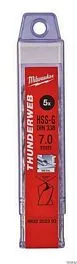 מקדח HSS סופר 7 מ"מ (5 יחידות) מילווקי
