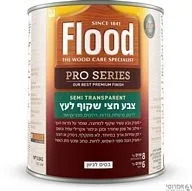 פלאד פרו-צבע חצי שקוף לעץ-שקוף - סאן דק