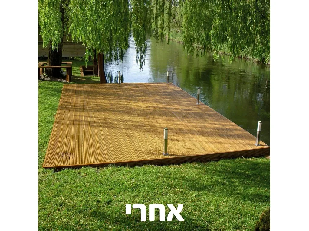  אקווה דק - צבע עץ חודרני על בסיס מים AQ2801-טבעי [גלון] -סאן דק