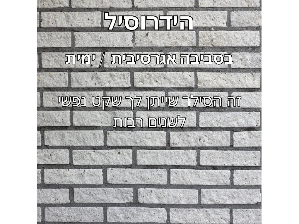 הידרוסיל NTSI [גלון 5 ליטר]