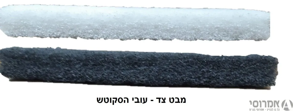 סקוטש לבן לניקוי עדין רובה 25*120*250 מ"מ -אן.טי.אס.אי 3