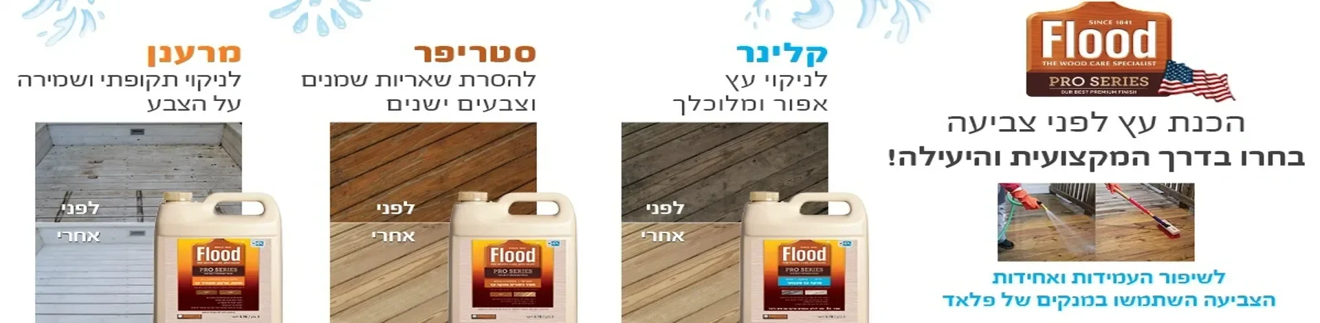 הכנת עץ לפני צביעה