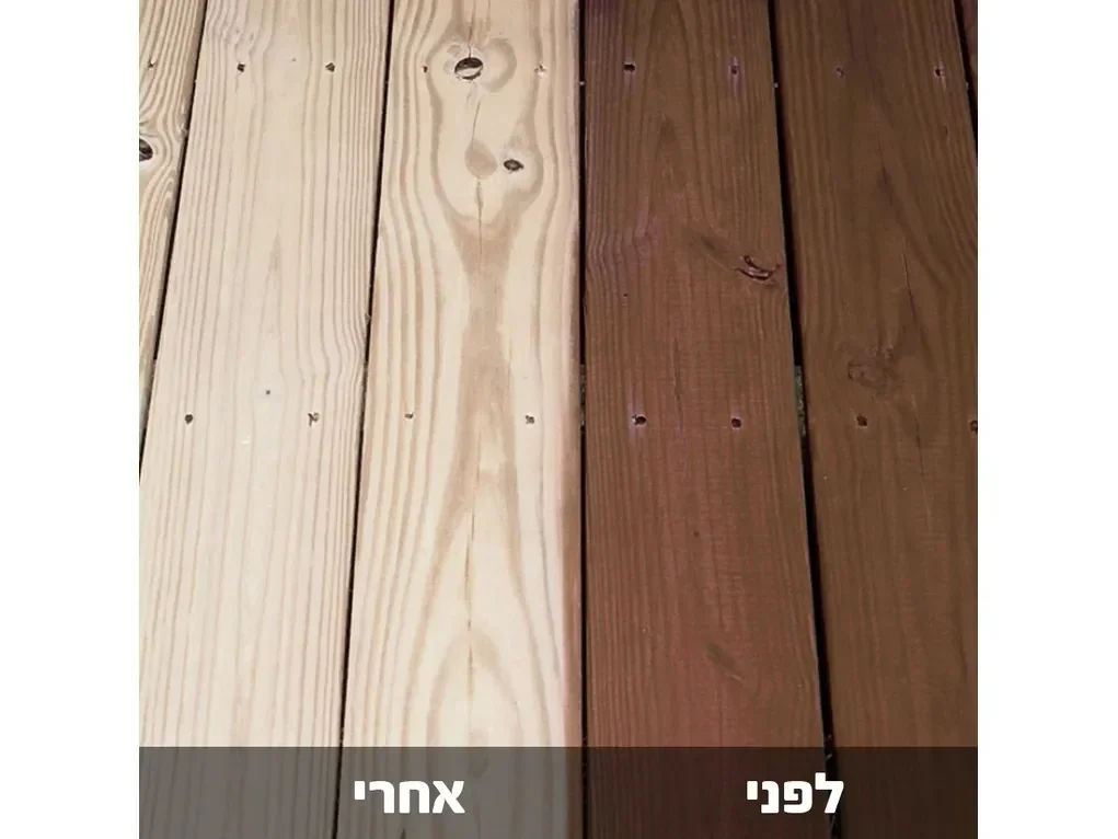 ווד סטריפר מסיר גימורים ומנקה עץ [ליטר]-פלאד-סאן דק
