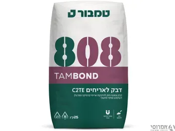 דבק קרמיקה חזק לאריחים 808 טמבור C2TE