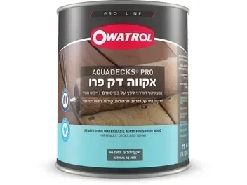 אקווה דק - צבע עץ חודרני על בסיס מים -סאן דק